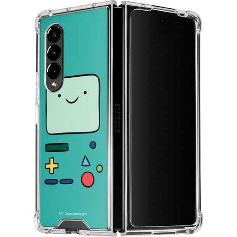 Adult Swim Adventure Time BMO Galaxy Z Fold4 5G Clear Case